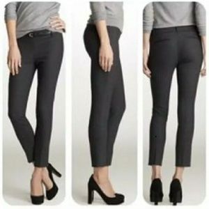 J. Crew Minnie Gray Wool Blend Pants Size 4